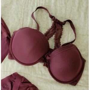 Auden women's front closure racerback Bra Maroon Size 36DD
